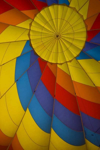 CO, Colorado Springs, Inside a Hot air balloon